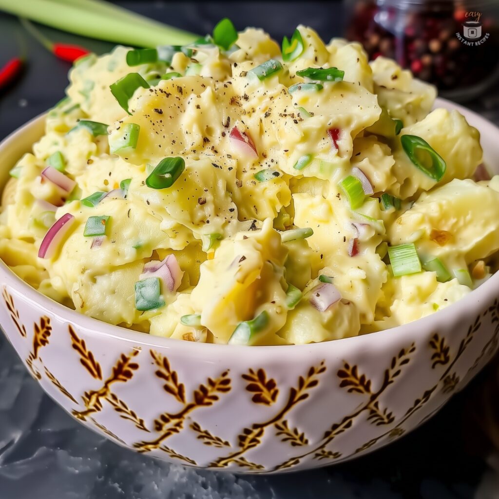 Potato Salad Recipe with Dill Pickle