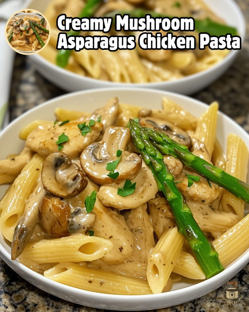 Recipe for chicken asparagus pasta