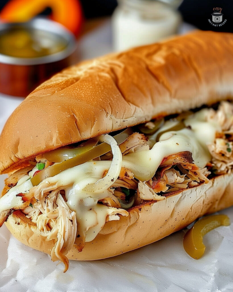 Slow Cooker Chicken Philly Sandwiches: The Ultimate Comfort Food!