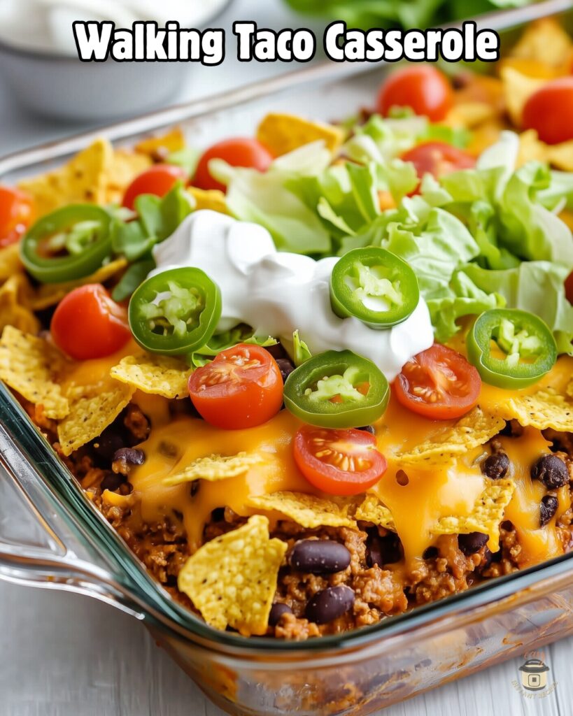 New Recipe Alert: Walking Taco Casserole!