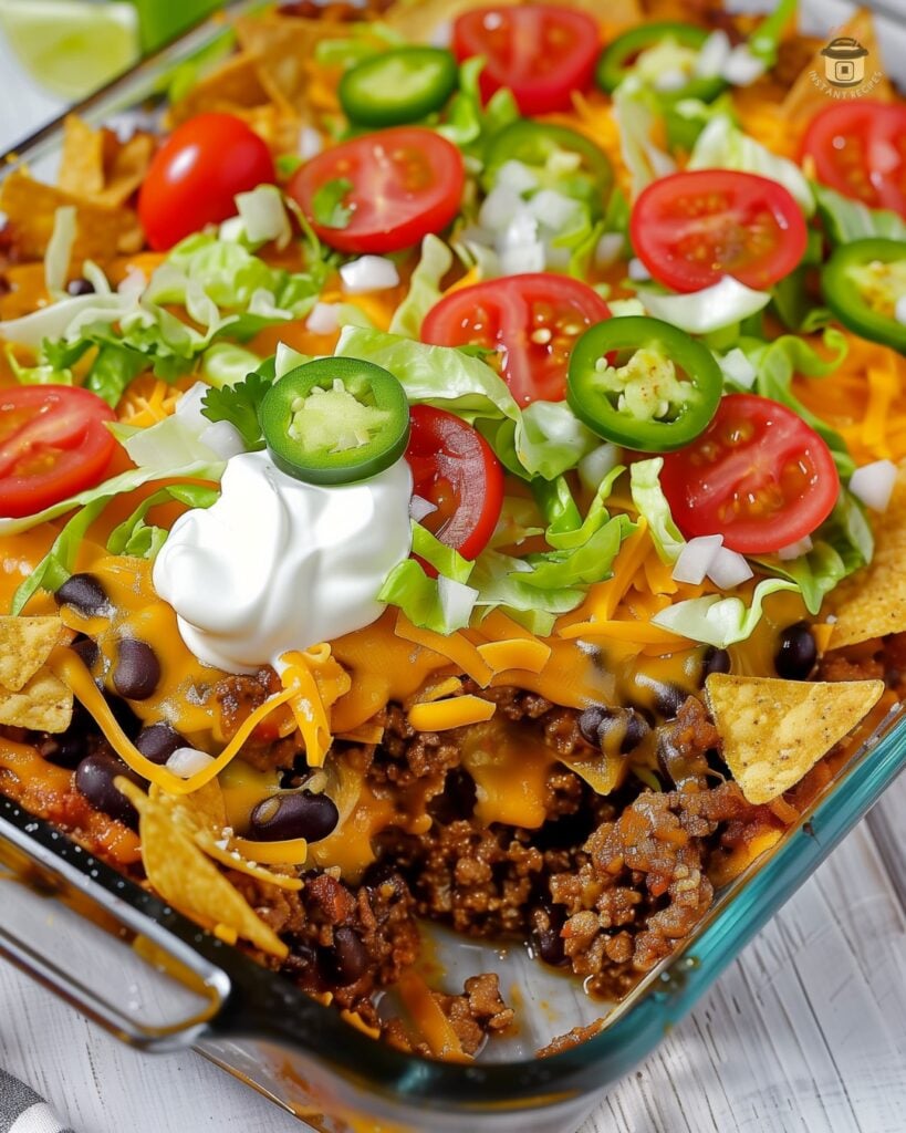 Walking Taco Casserole Recipe