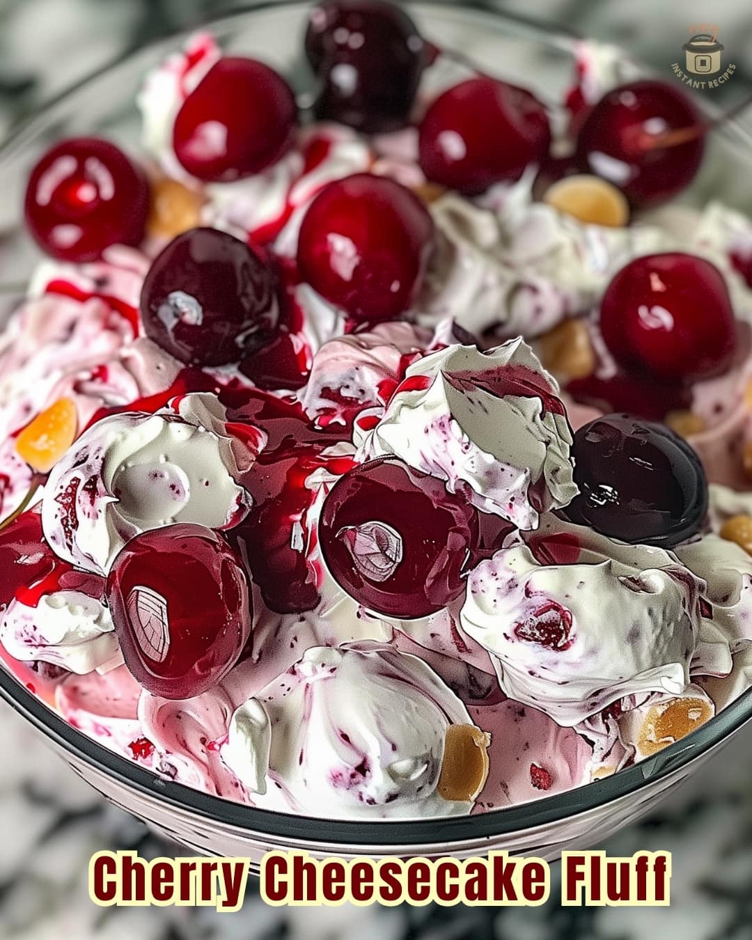Cherry Cheesecake Fluff: A Cloud of Sweetness in Every Bite