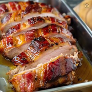 Bacon Brown Sugar Pork Tenderloin Recipe—Juicy & Delicious