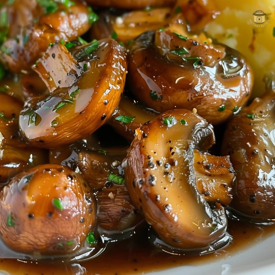 Copycat Steakhouse Mushrooms