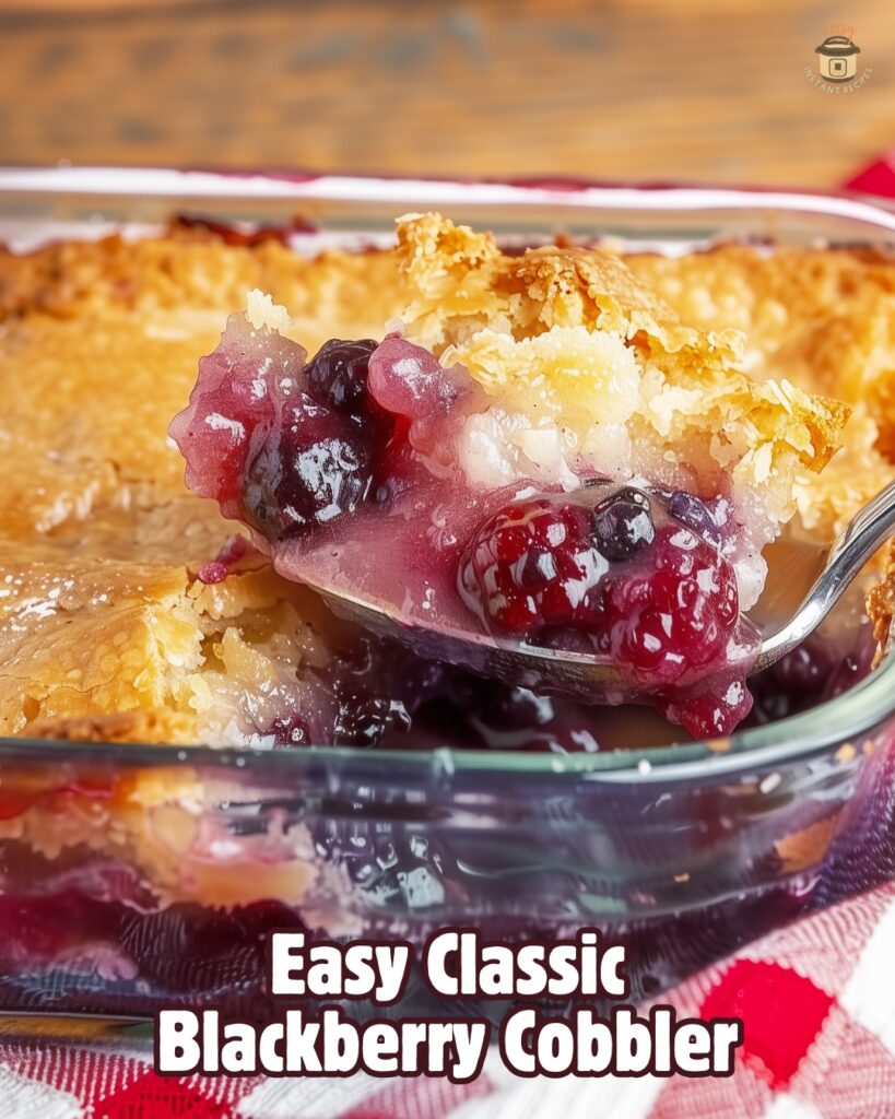 Old Fashioned Blackberry Cobbler: A Taste of Tradition