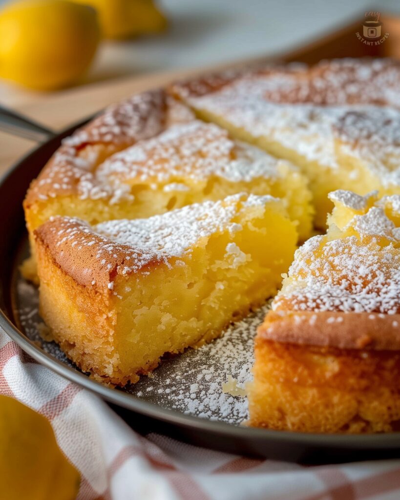 Easy Lemon Butter Cake Recipe