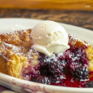 Easy Old Fashioned Blackberry Cobbler Recipe