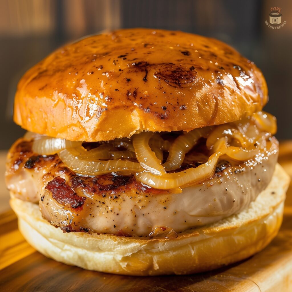Homemade Pork Chop Sandwiches Recipe