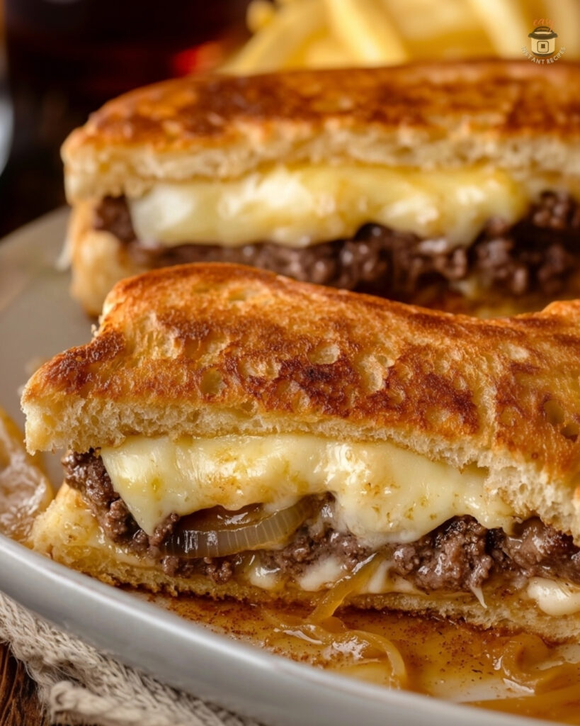 Ultimate patty melt with secret sauce