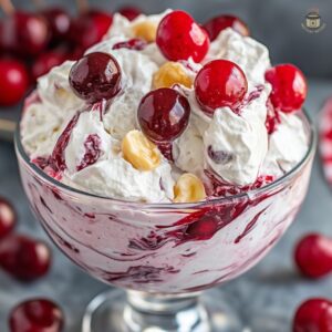 Cherry Cheesecake Fluff: A Cloud of Sweetness in Every Bite