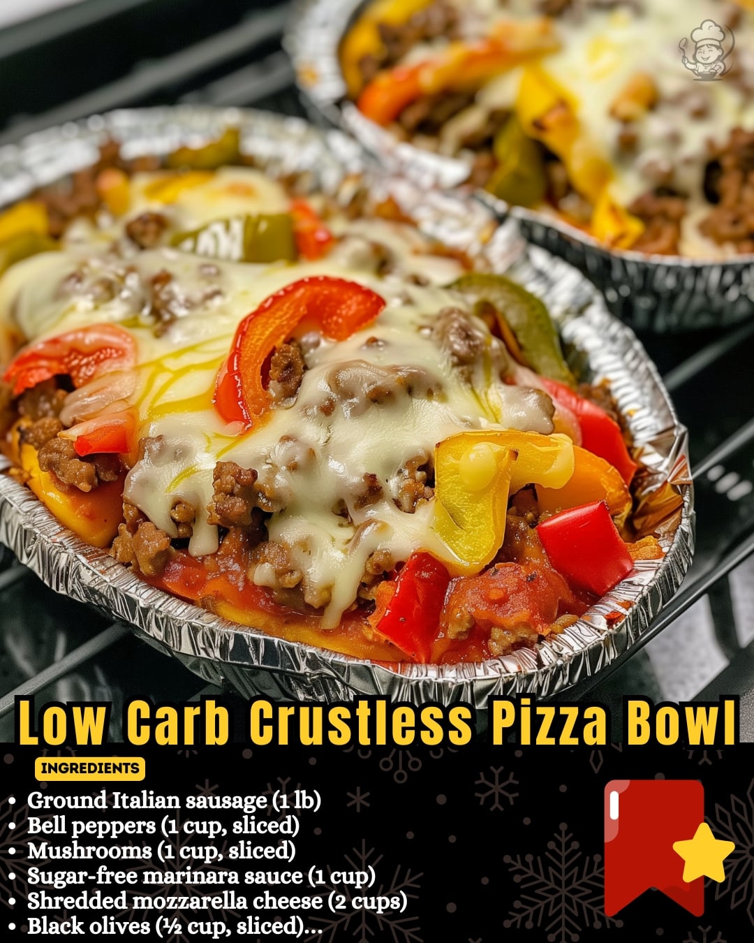 Low Carb Crustless Pizza Bowl—Your New Favorite Weeknight Dinner