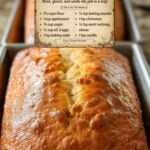 Make this easy Homemade Applesauce Bread for a cozy, moist loaf filled with warm spices and apples. Simple ingredients, big flavor, and that irresistible baked-apple aroma.