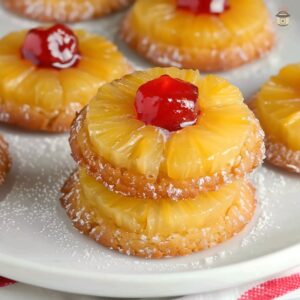 Pineapple Upside Down Sugar Cookies: Bake a Batch