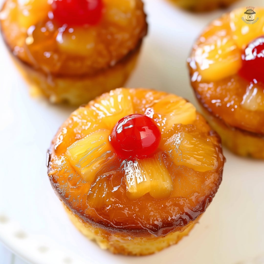 The Best Pineapple Upside Down Cupcakes
