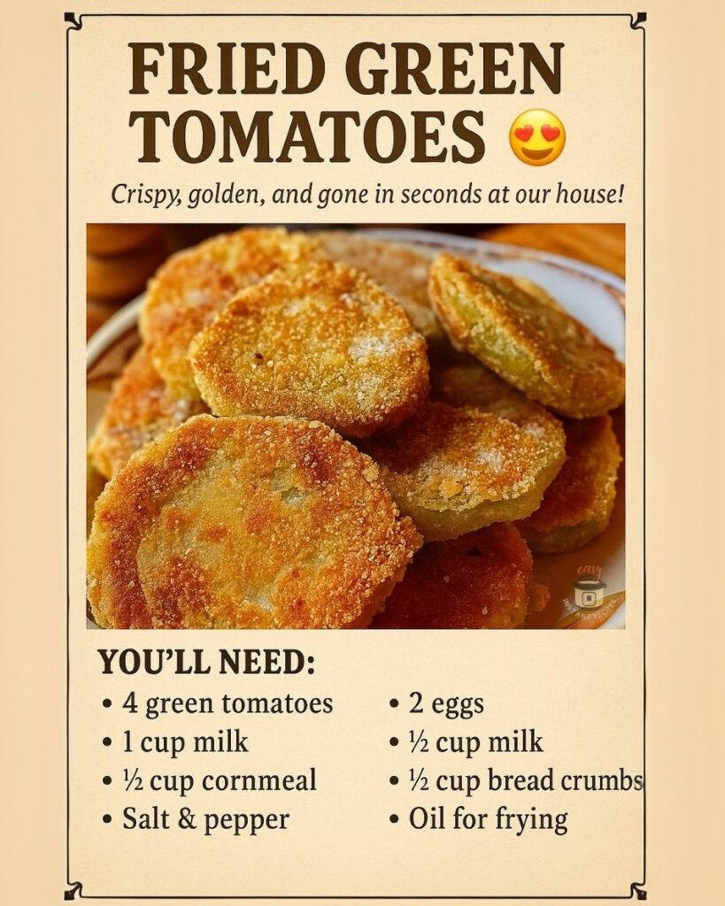 Elevate Your Culinary Skills with Crispy Fried Green Tomatoes
