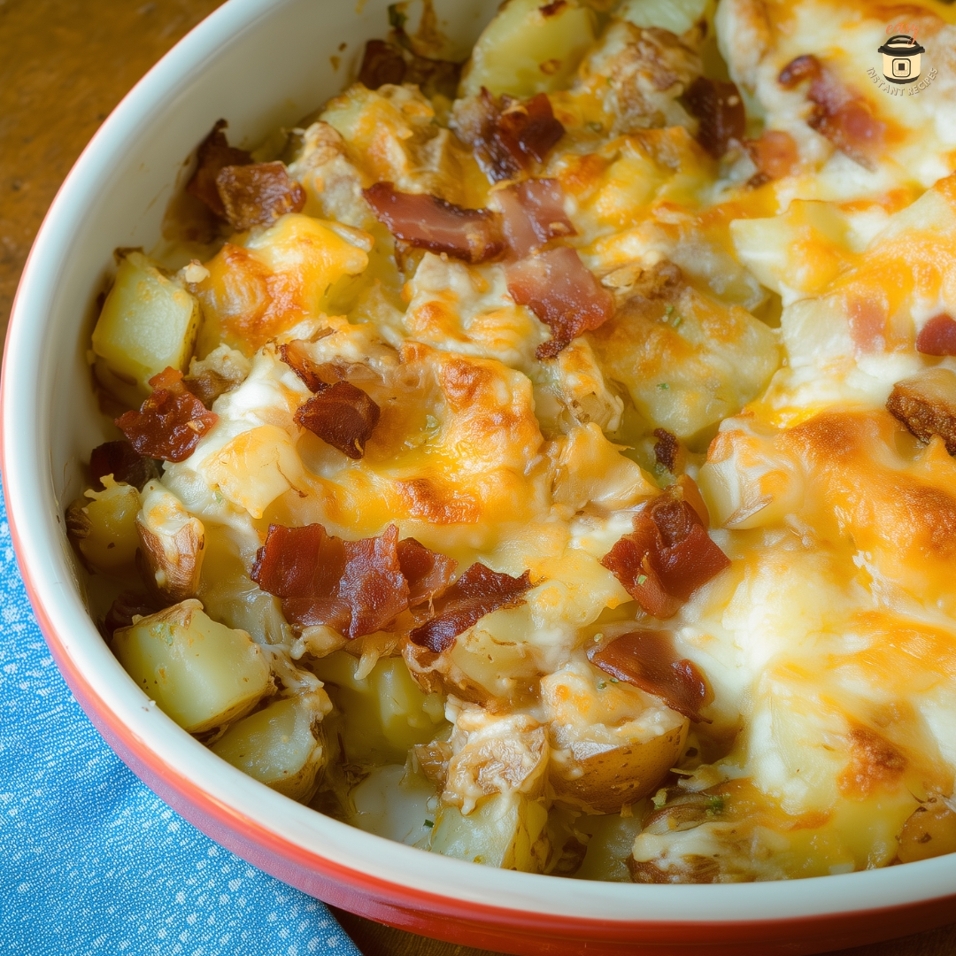 Cheesy Mississippi Mud Potatoes – Easy, Creamy Southern Potato Casserole