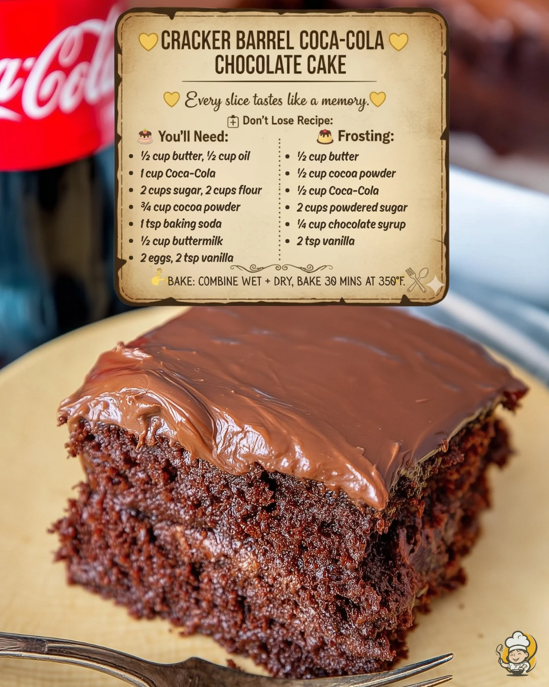 Cracker Barrel Coca-Cola Chocolate Cake Cracker Barrel Cocacola Chocolate Cake Recipe