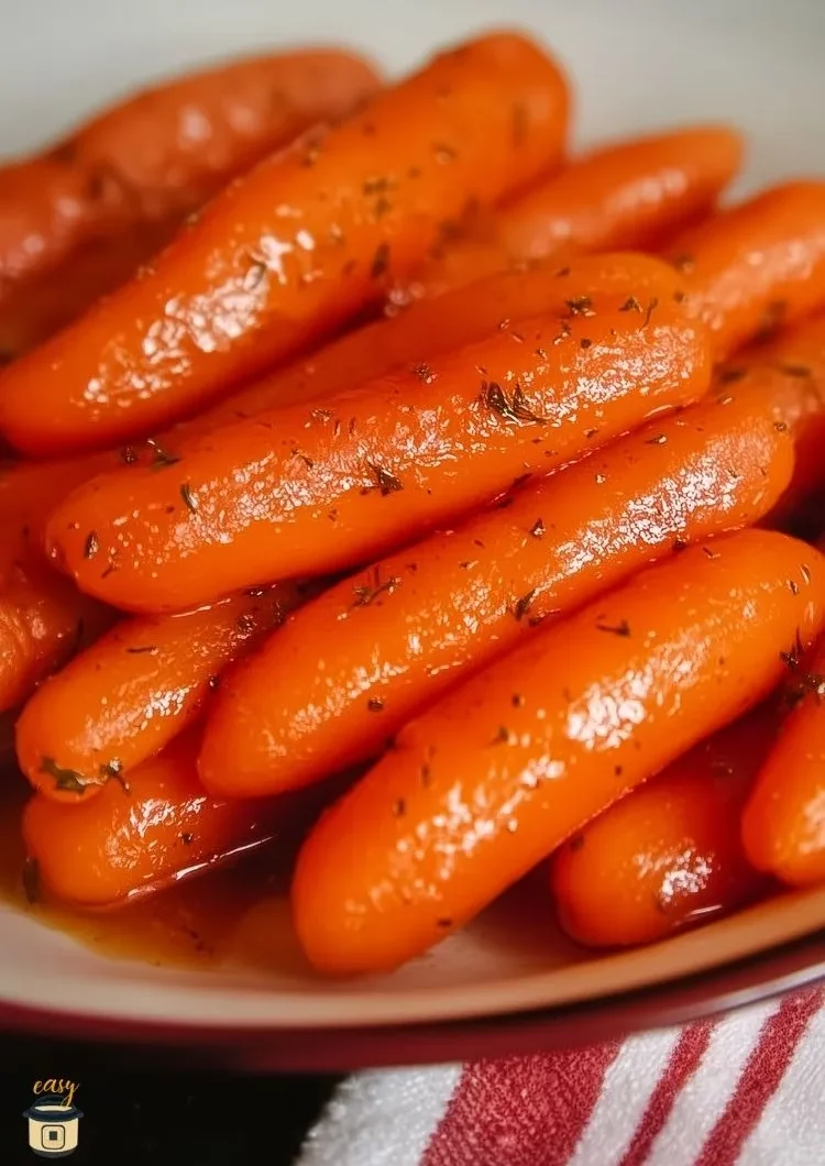 Honey Garlic Roasted Baby Carrots (Easy Side Dish)