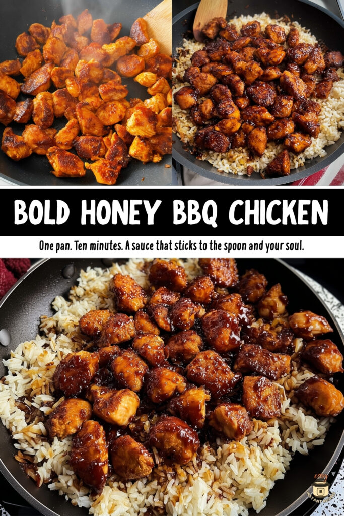 Honey BBQ Chicken and Rice Recipe