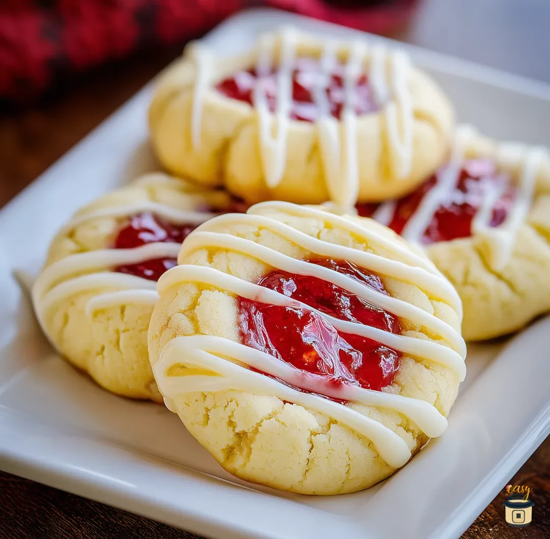 Raspberry Shortbread Cookies Recipe