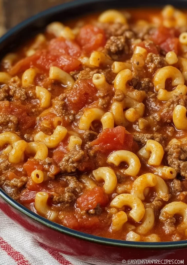 Southern Old-Fashioned Goulash Recipe