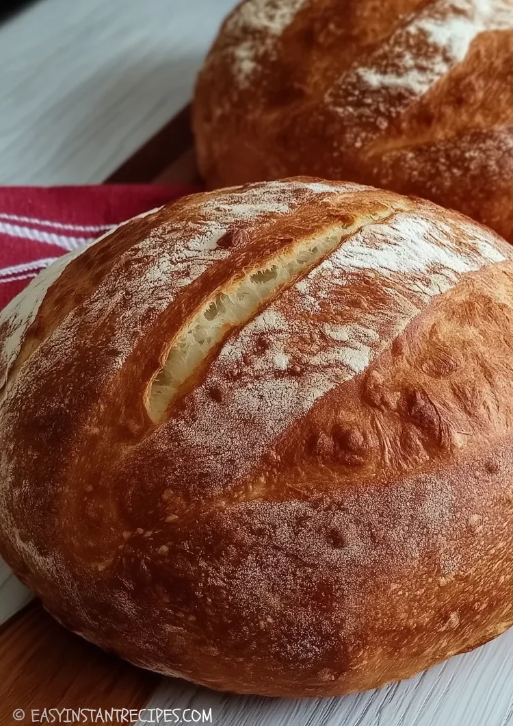 Quick German Bread Recipe (No Knead, Rustic & Easy)