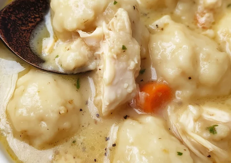 Old-Fashioned Chicken and Dumplings