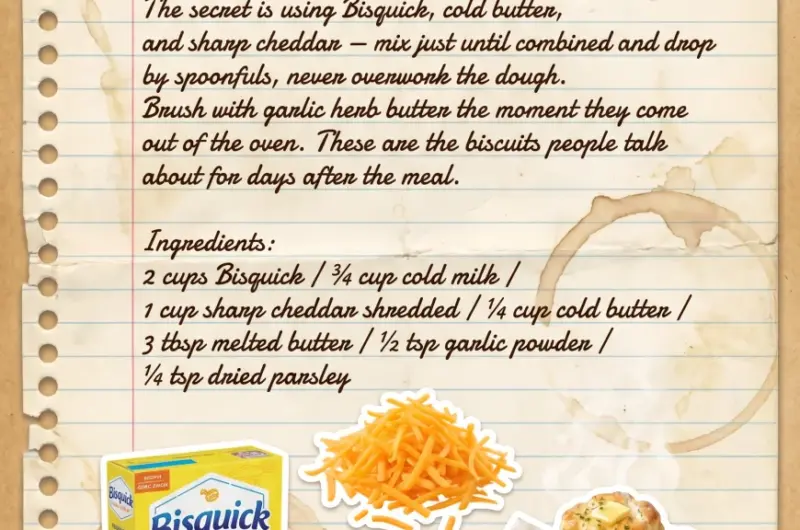 Red Lobster Cheddar Biscuits (That Famous Basket Style)
