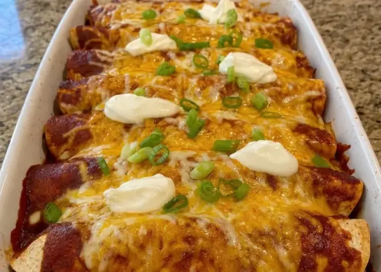 beef and cheese enchiladas