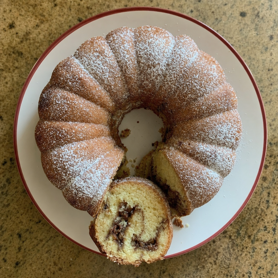 Old-Fashioned Sock-It-To-Me Cake