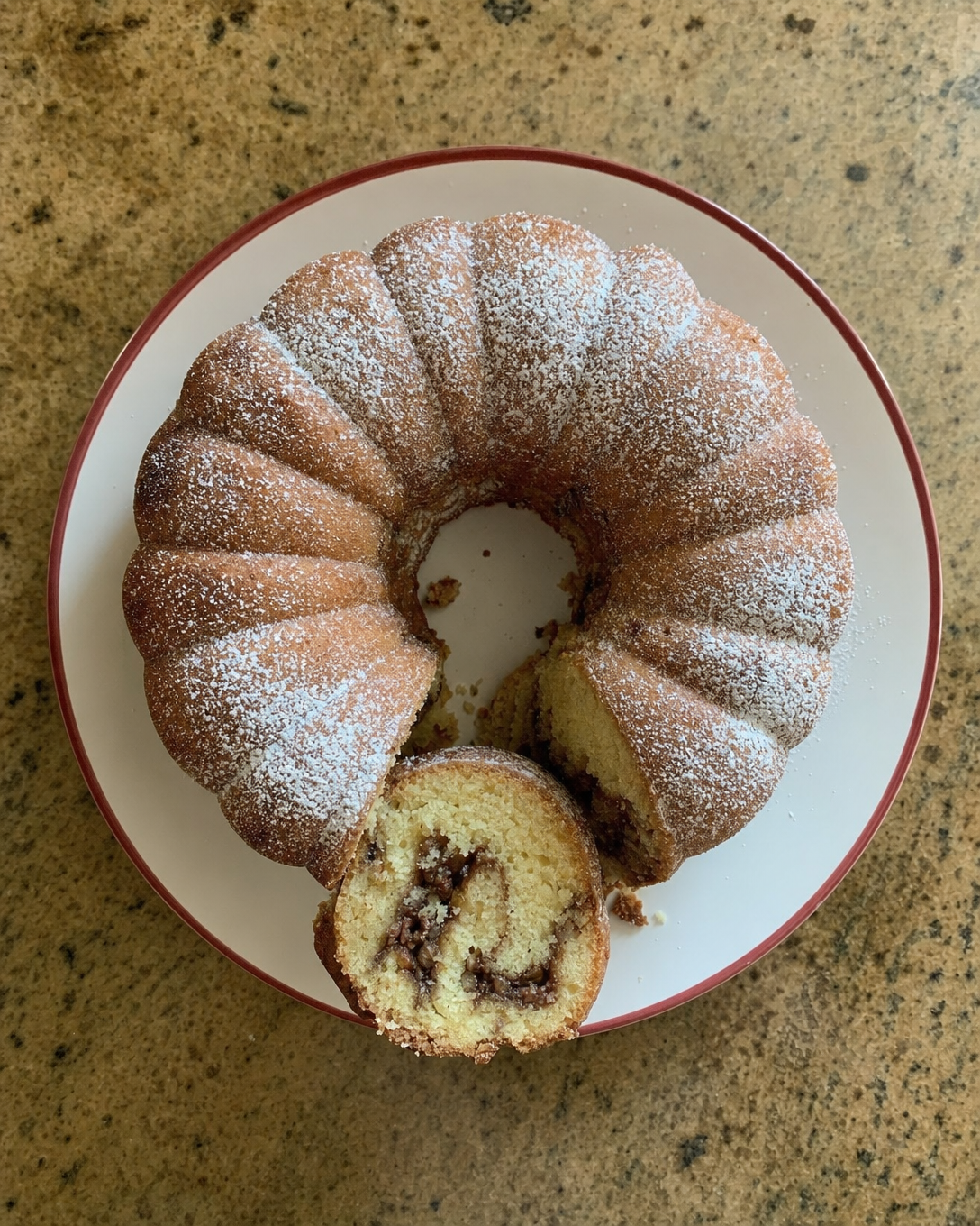 Old-Fashioned Sock-It-To-Me Cake