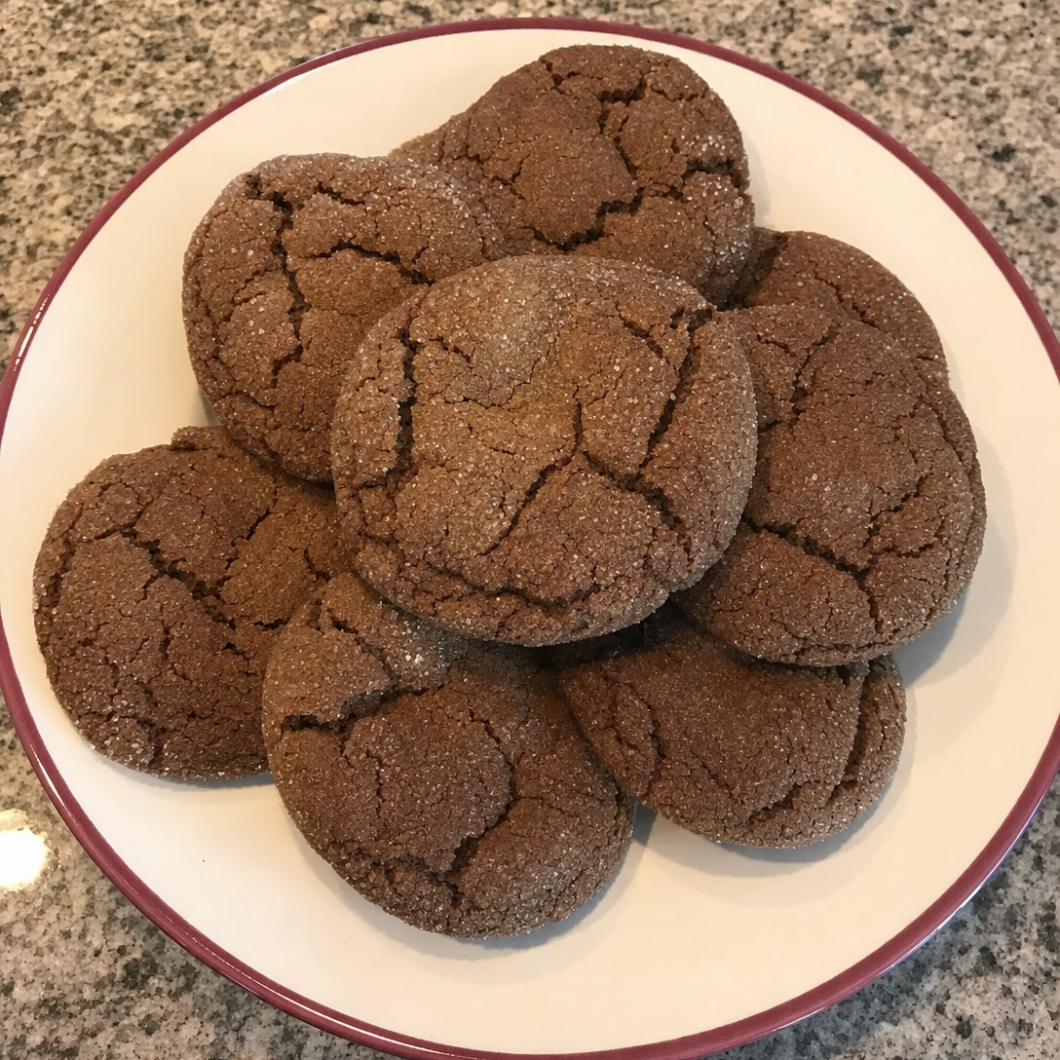 Old-Fashioned Molasses Cookies