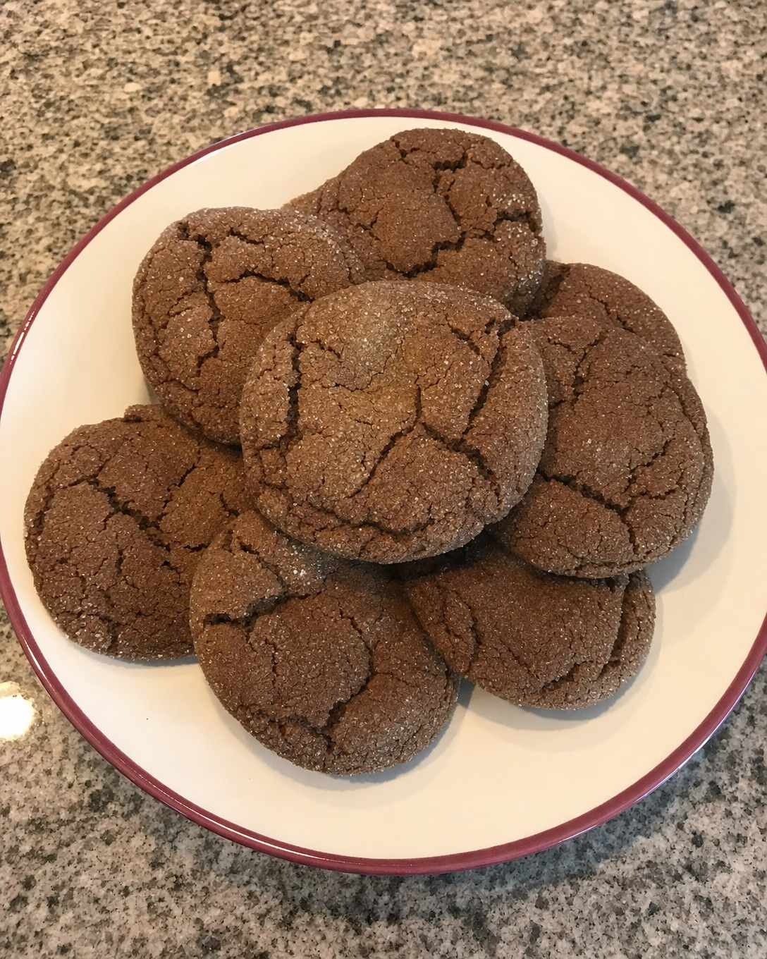 Old-Fashioned Molasses Cookies
