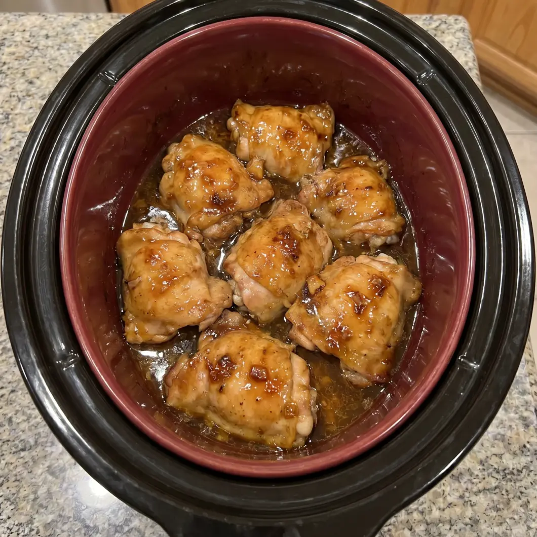 Crockpot Honey Garlic Chicken