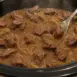 Crockpot Beef Tips and Gravy Recipe | Easy Slow Cooker Dinner