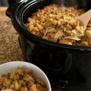 crockpot chicken and stuffing recipe