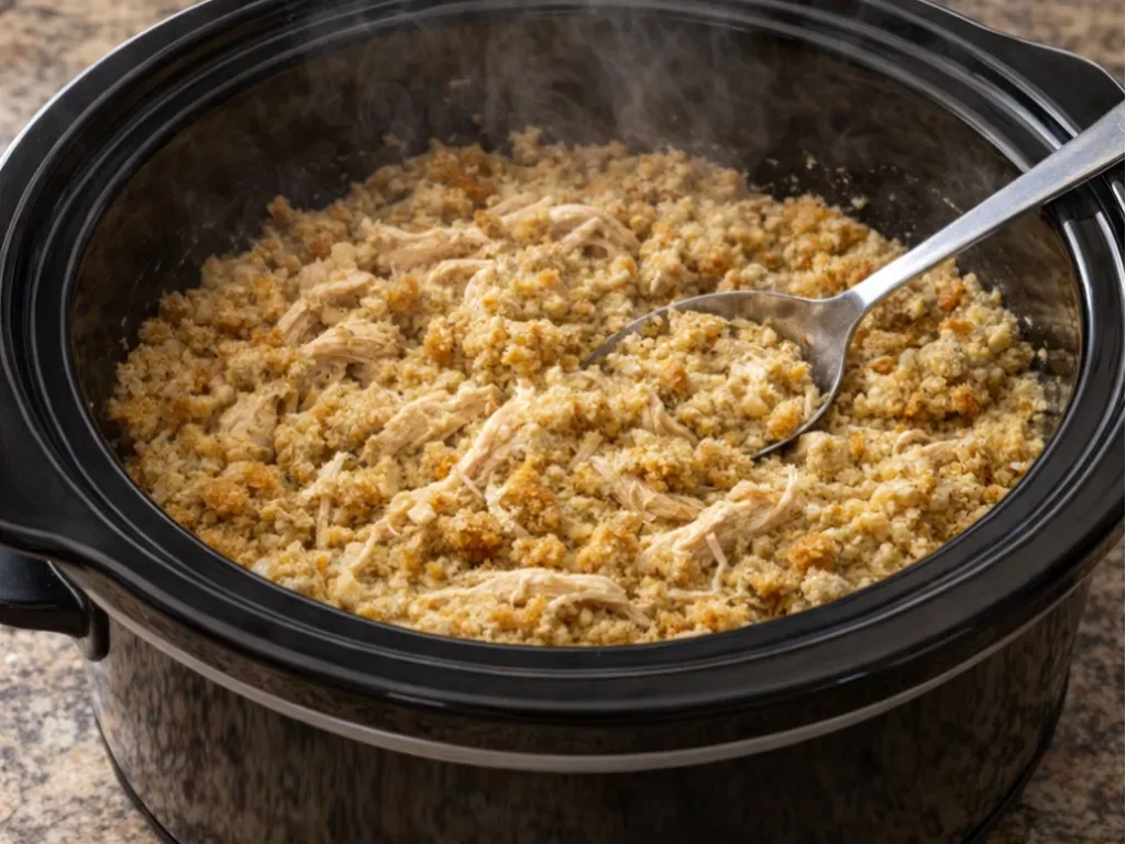 Crockpot Chicken And Stuffing Recipe - crockpot-chicken-and-stuffing-recipe-3