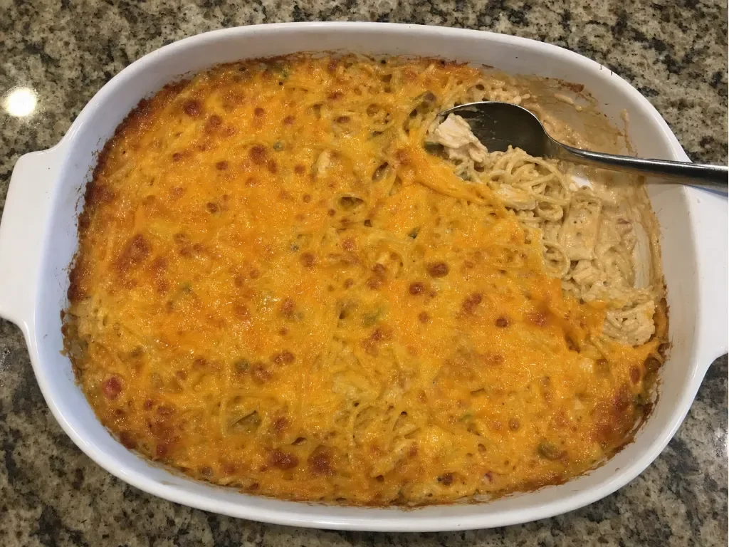 Chicken Spaghetti Casserole - easy-chicken-spaghetti-casserole-recipe-2